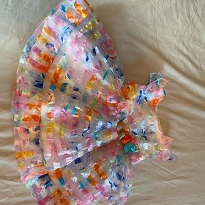 baby Rainbow Floral Dress